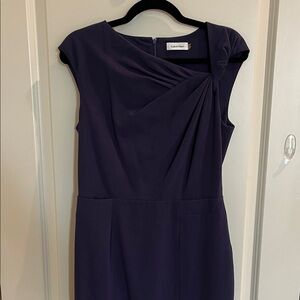 Calvin Klein Dress in Deep Purple